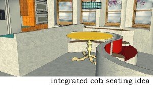 integrated cob seating idea