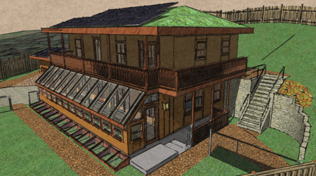 Featured image for “Fall 2014 Straw Bale House Update”